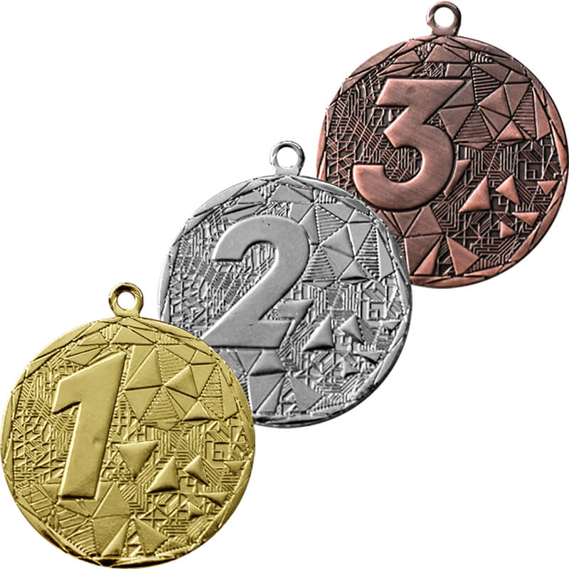 3671-040 Комплект медалей Ширван 40 мм (3 медали) 3671-040